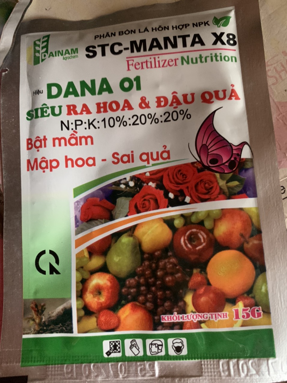 Phân bón kích hoa kích quả