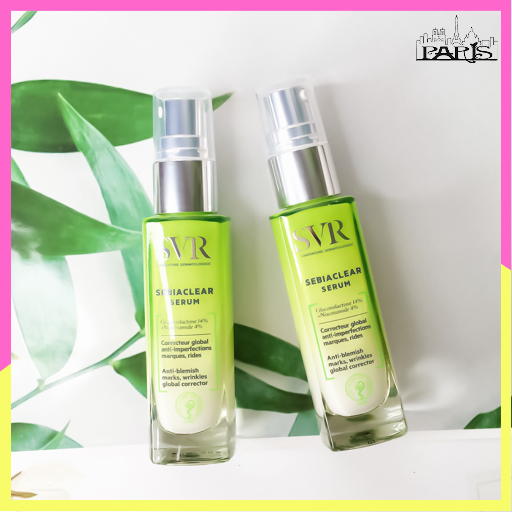 Tinh Chất Làm Giảm Mụn, Mờ Nám, Làm Mềm Mịn Da SVR Sebiaclear Serum 30ml