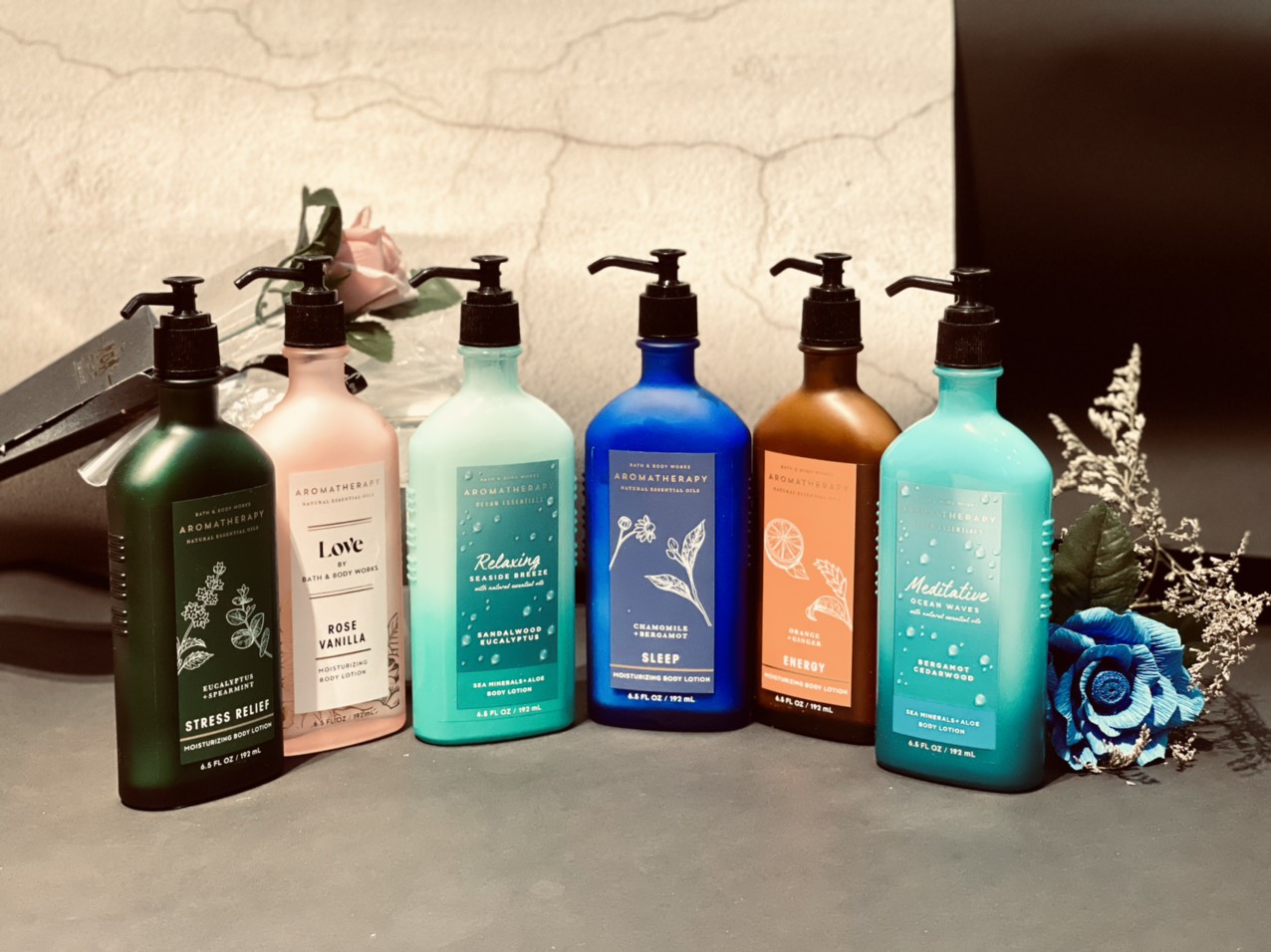 Lotion sữa tắm AROMATHERAPY Bath & body Works bill Mỹ