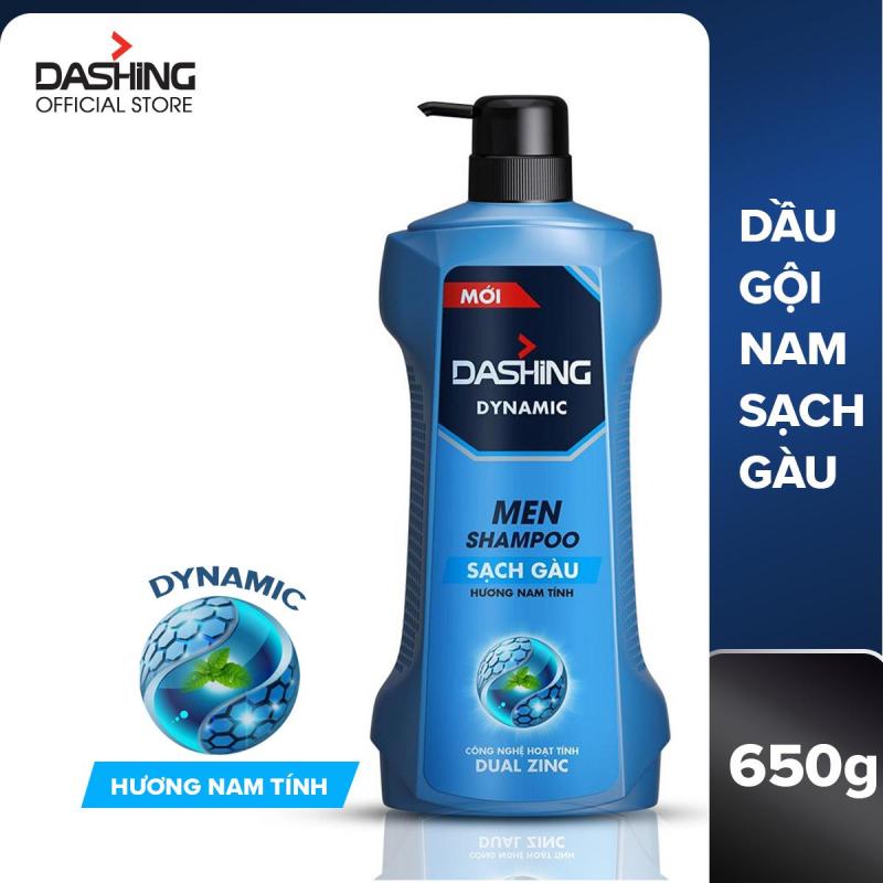 Dầu gội sạch gàu dành cho nam giới Dashing Dynamic Men Shampoo 650g nhập khẩu