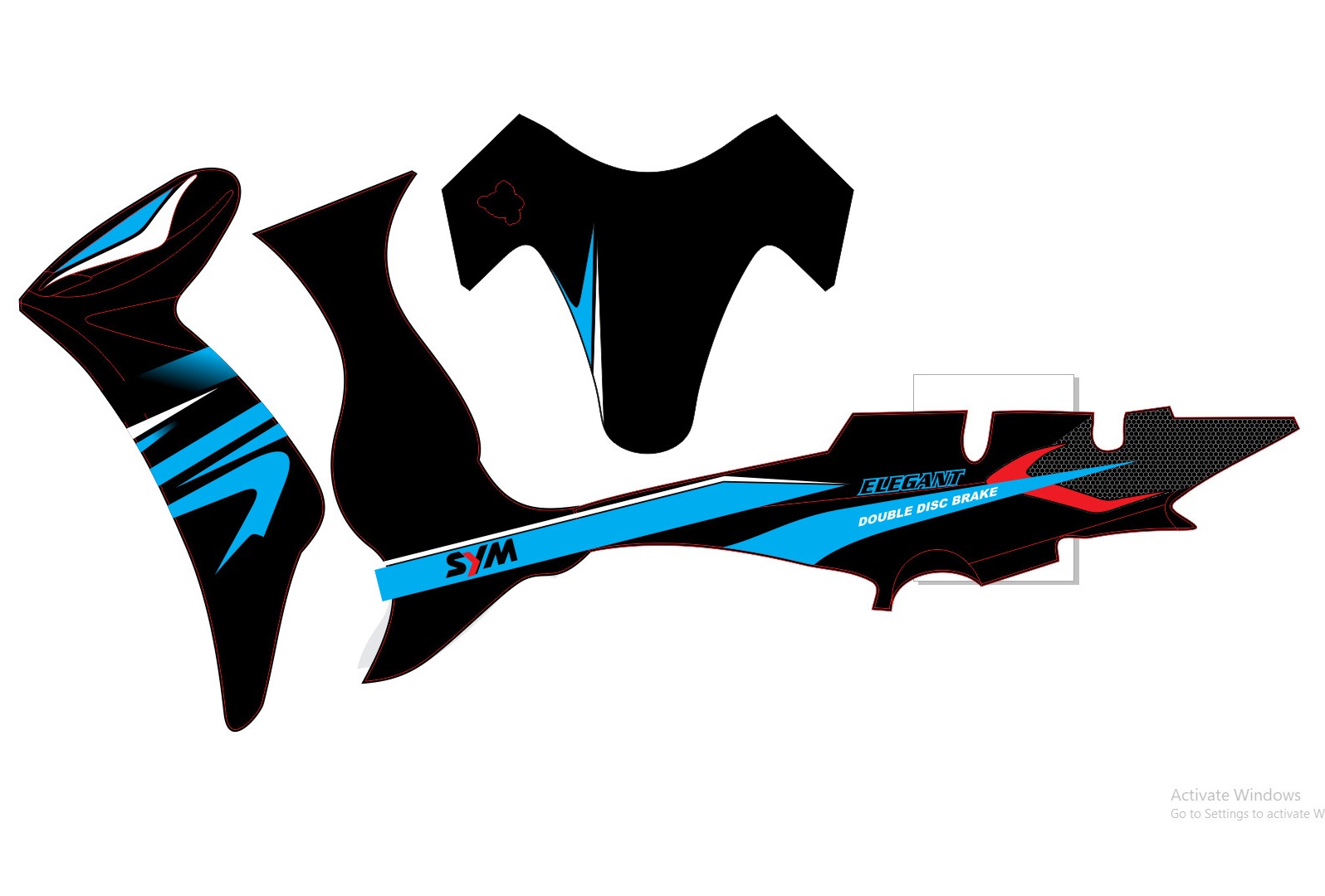 Tem rời elegant 2016 mẫu xipo