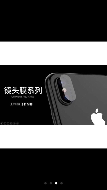 Kính cường lực camera Baseus cho Iphone 7Plus/ 8Plus