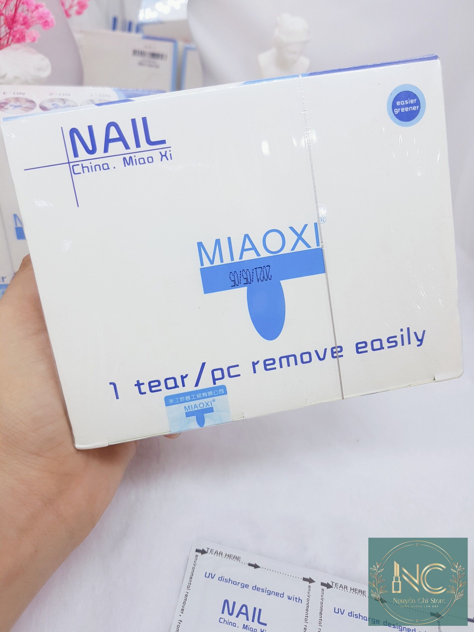 [ NAIL ] Hộp giấy ủ phá gel MIAOXI 200 miếng