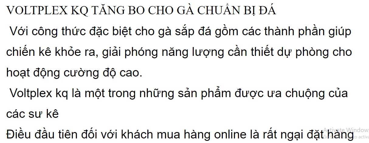 Voltplex kq vỉ 10 viên ốp gà chuẩn bị đá [ShopGaVip]