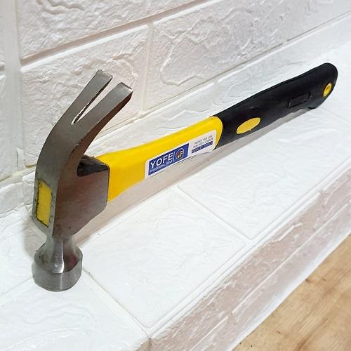 [HCM]Búa Nhổ Đinh Cán Bọc Nhựa 380g ( loai lớn dài 29,5cm)
