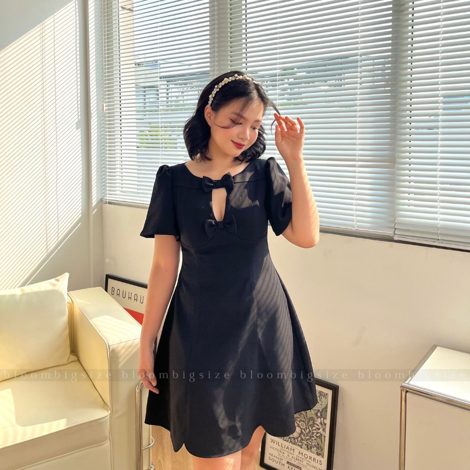 Váy Đầm BIGSIZE Khoét Ngực hɑck Dáng (60-85kg)
