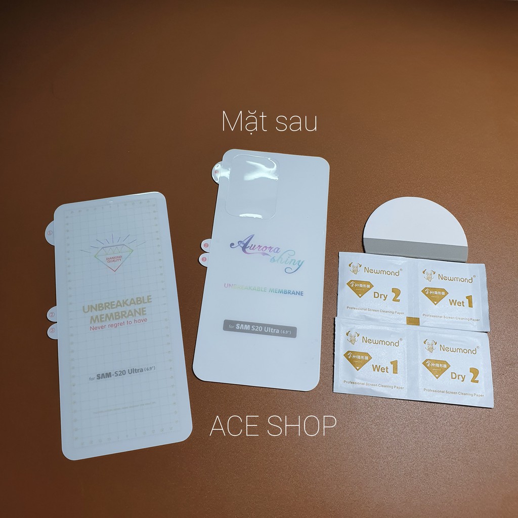 ( Hộp miếng loại xịn ) Dán ppf Samsung Note 8 Note 9 Note 10+ Plus Note 20 Ultra S20 Ultra S21 Ultra S10 5G S10 Plus