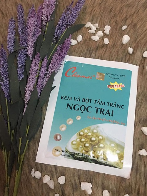 KEM TẮM TRẮNG CÁT SIÊU TRẮNG NGỌC TRAI
