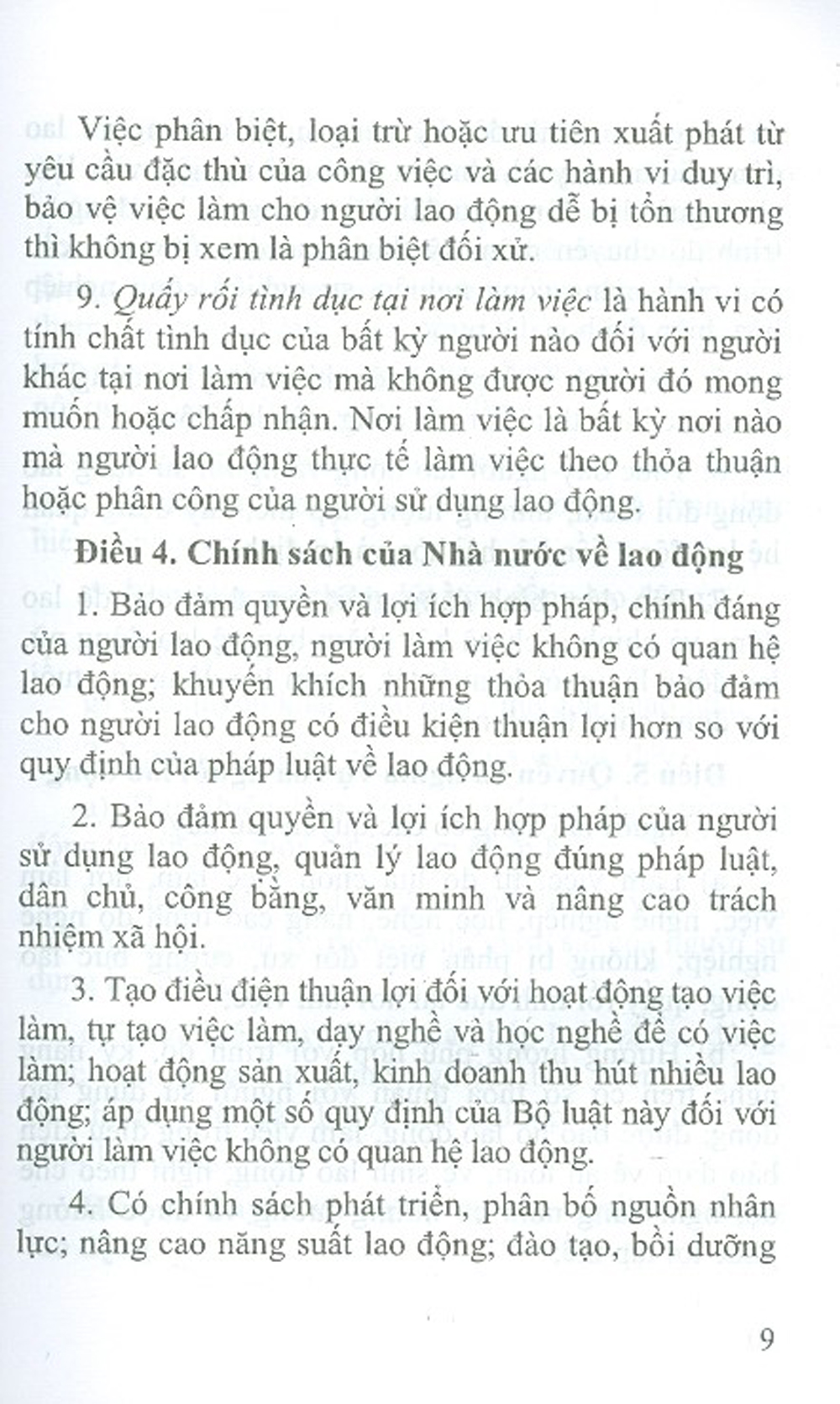 Bộ Luật Lao Động Năm 2019