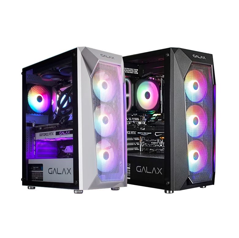 Galax revolution-05 Mid Tower black case | White-authentic