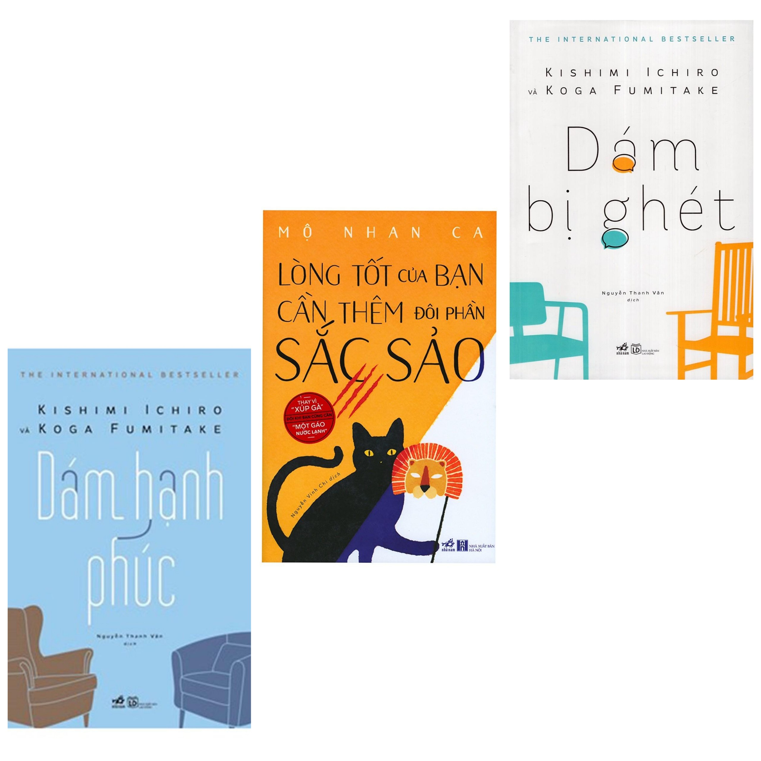 Sách - Combo Dám hạnh phúc + Dám bị ghét + Lòng tốt của bạn cần thêm đôi phần sắc sảo