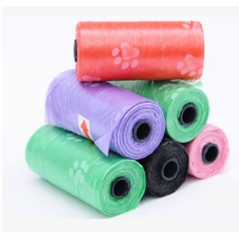 [Mã PET20K giảm 20K đơn 250K] 1 CUỘN TÚI NILON HỐT PHÂN CHÓ MÈO 20in1.