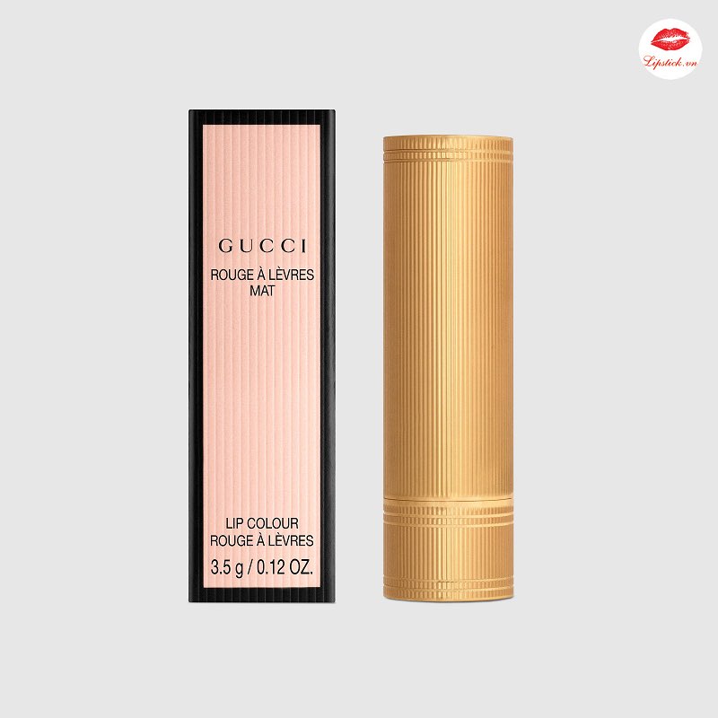 Son Gucci Matte màu 204 Peggy Taupe