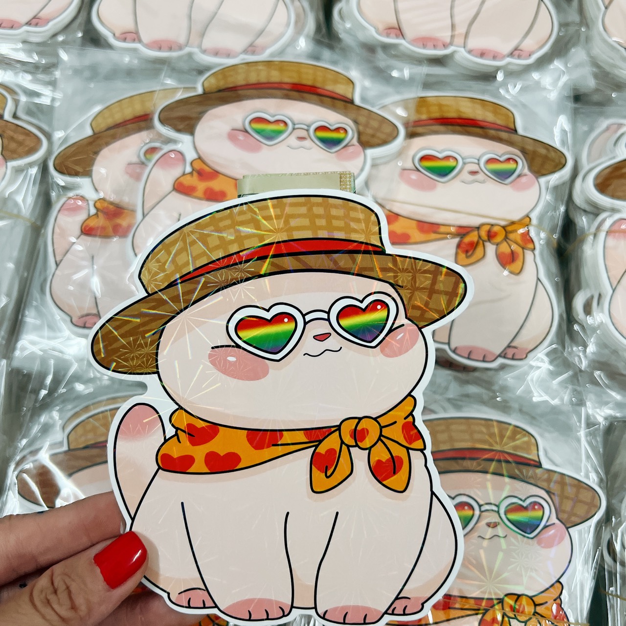 Combo 50 bao lì xì chibi mẫu 26 xinh xắn đáng yêu, bao lì xì tết 2024