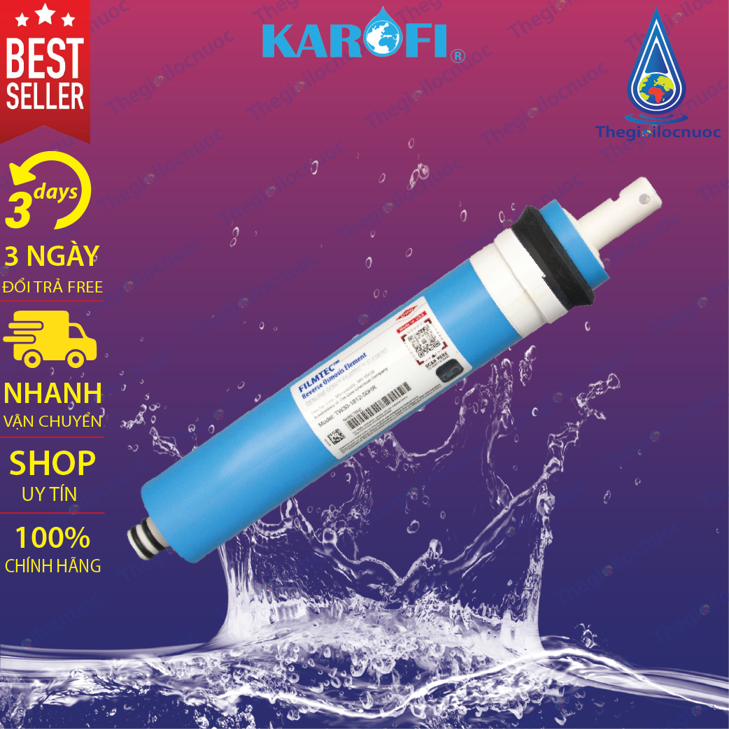 [HCM]Bộ Lõi Lọc Nước Karofi 12345