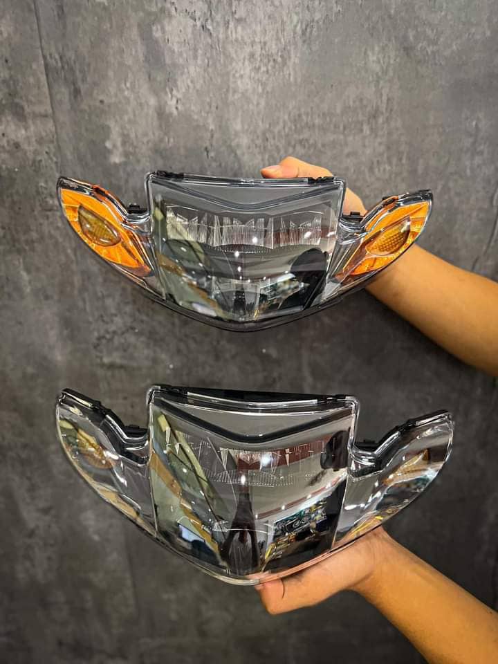 Pha đèn 2 tầng lắp Sirius 50-110cc