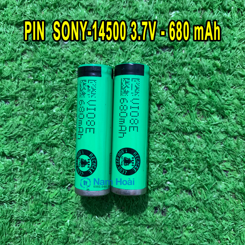 Pin lithium sony-14500 - 680mah - 3.7v