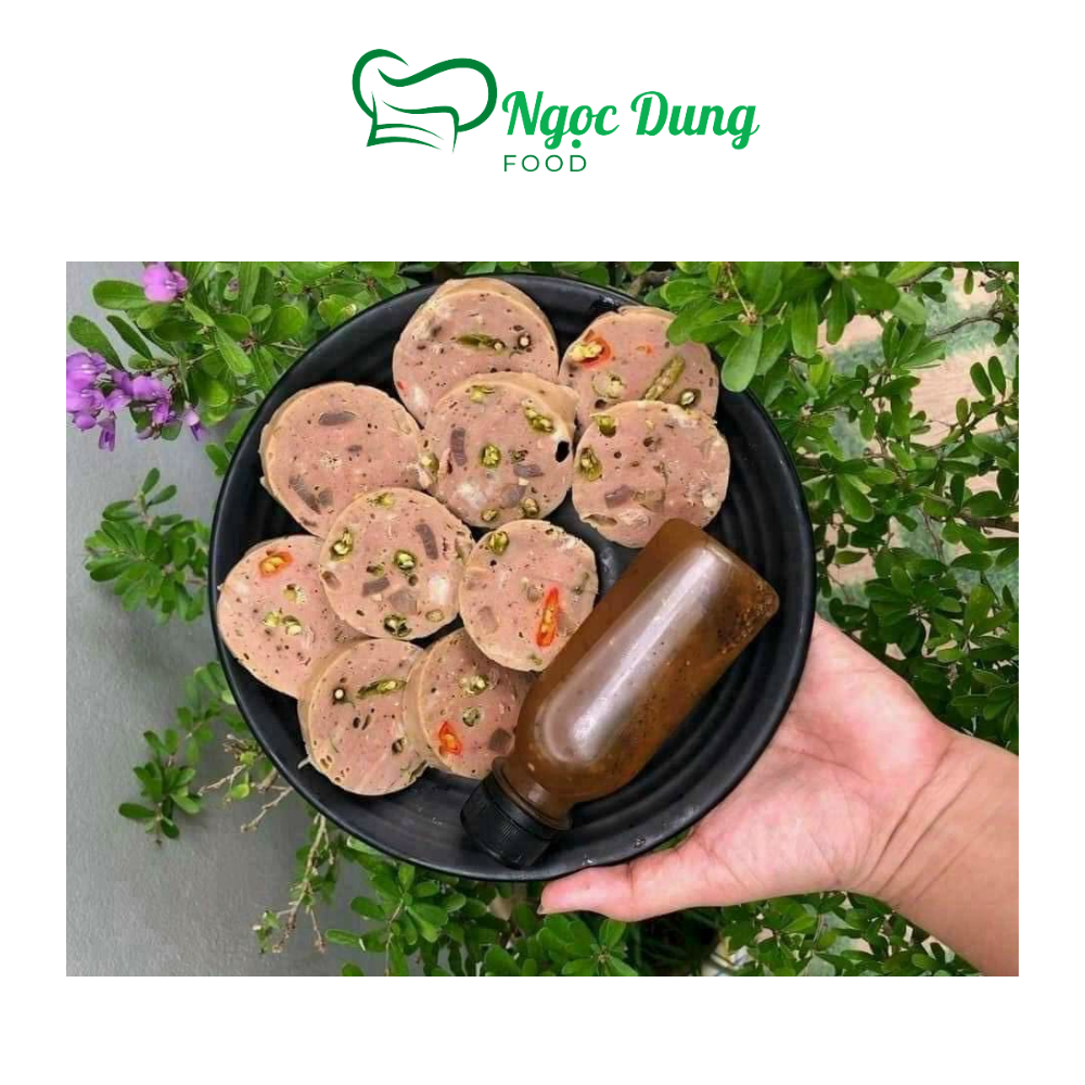 Chả bò ớt xiêm xanh 500gr (giao tphcm)