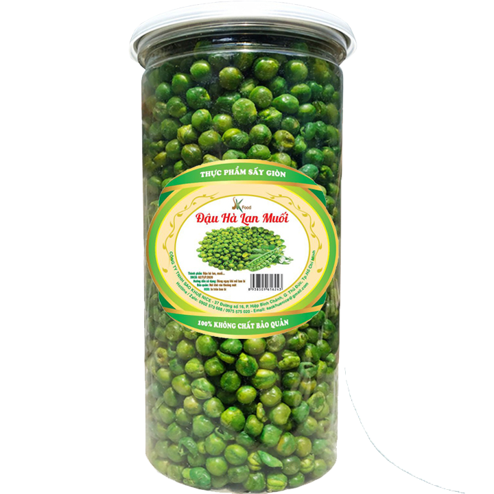 500G ĐẬU HÀ LAN MUỐI THƯƠNG HIỆU SK FOOD