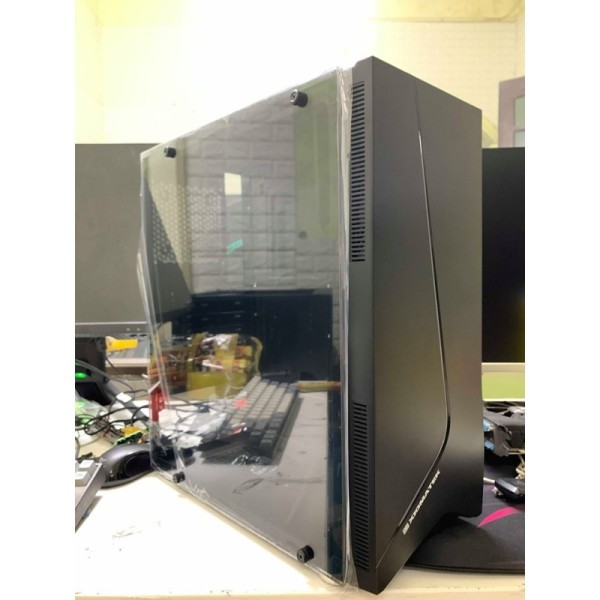 Vỏ máy tính Xigmatek EROS - ATX Dải led RGB Mặt hông kính cường lực -  - Bảo hành 12 tháng
