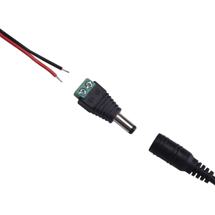 Jack Nối Nguồn DC5.5x2.1mm Loại Đực
