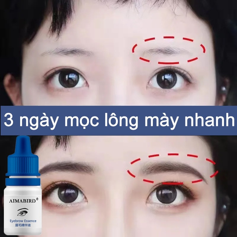Serum mọc lông mày tinh chất kích mọc lông mày, lông mi,lông râu,mọc tóc,thúc đẩy lông mày dày và dài 眉毛生长液3ml