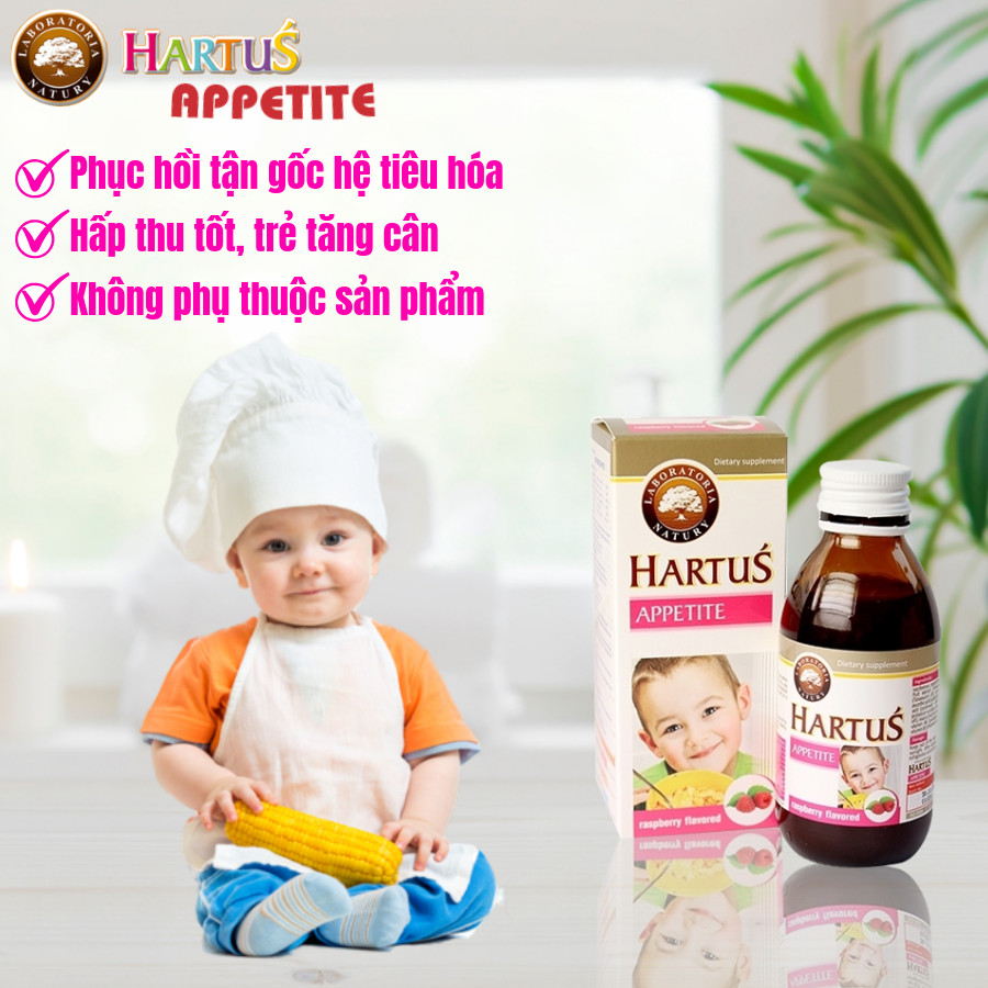 Hartus Appetit - Giúp Con Ăn Ngon, Hấp Thu Tốt