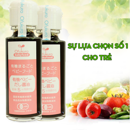 Nước tương tách muối Ofukuro Nhật Bản 100ml