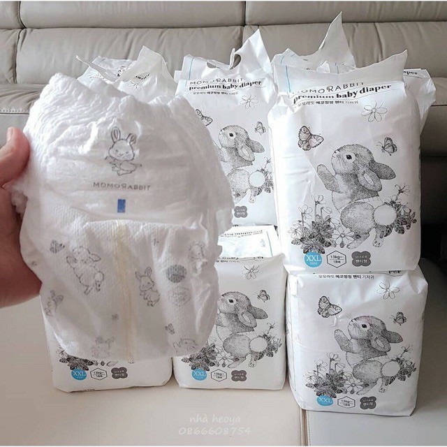 Bỉm Quần Momo Rabbit Nội Địa Hàn Đủ Size