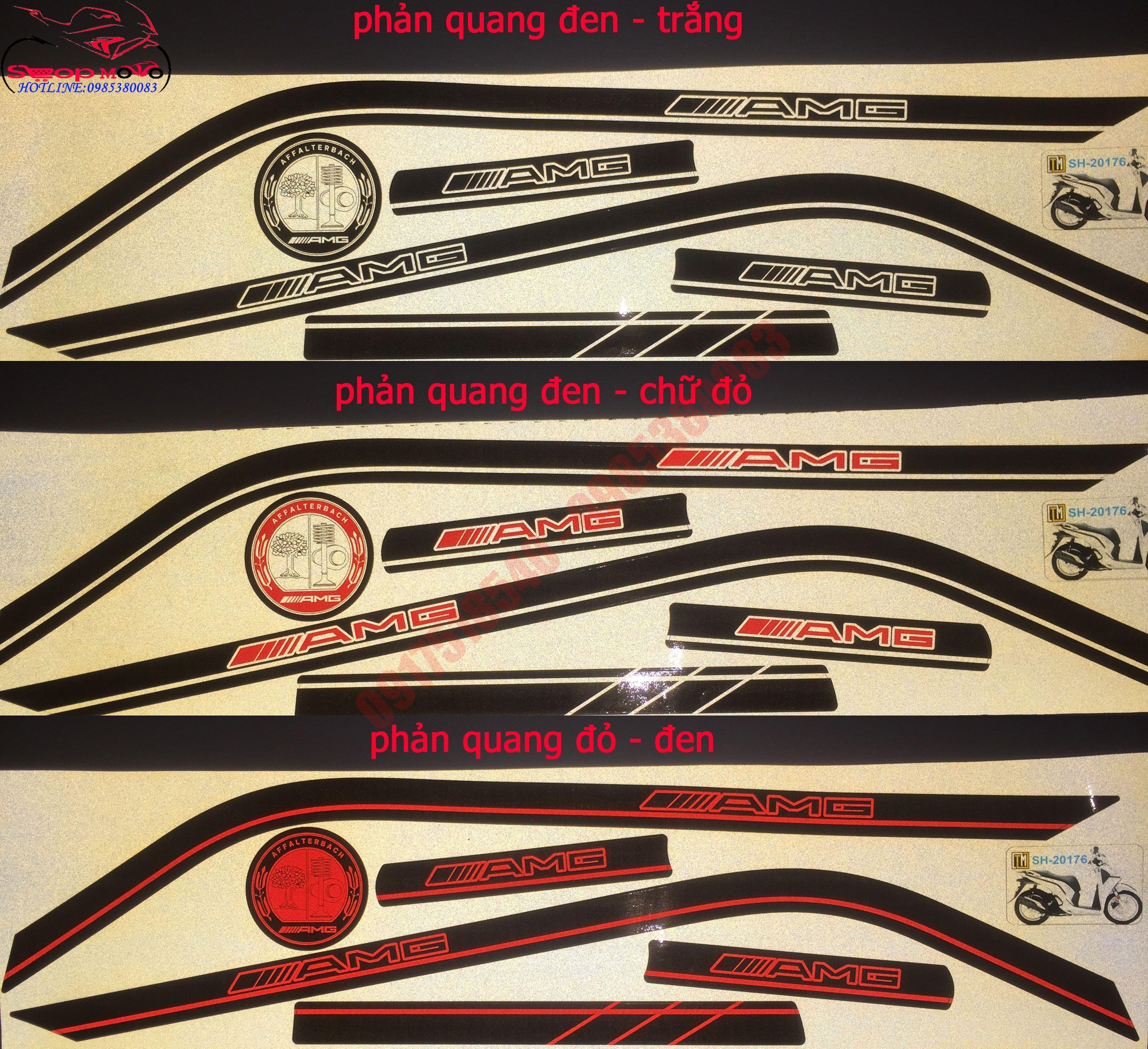 TEM CHỈ AMG CHO SH 2012-2019