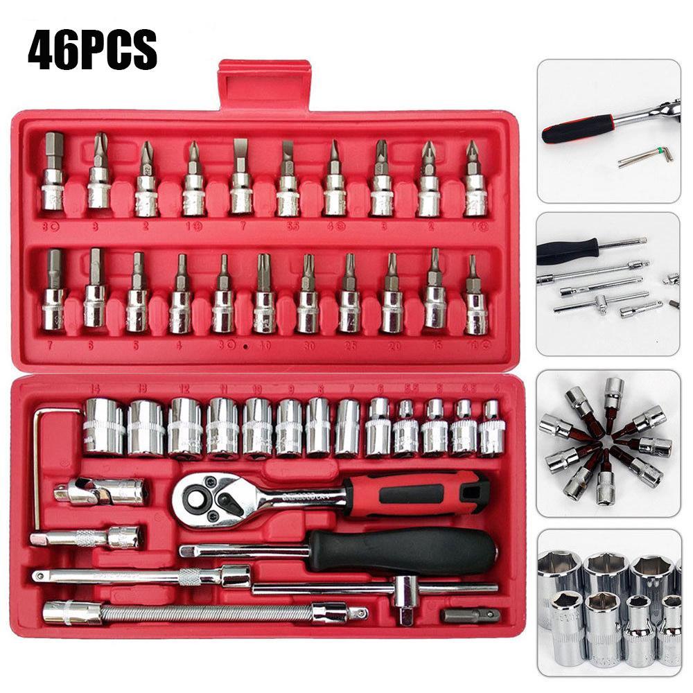 Bộ hộp 46 chiếc dụng cụ sửa chữa