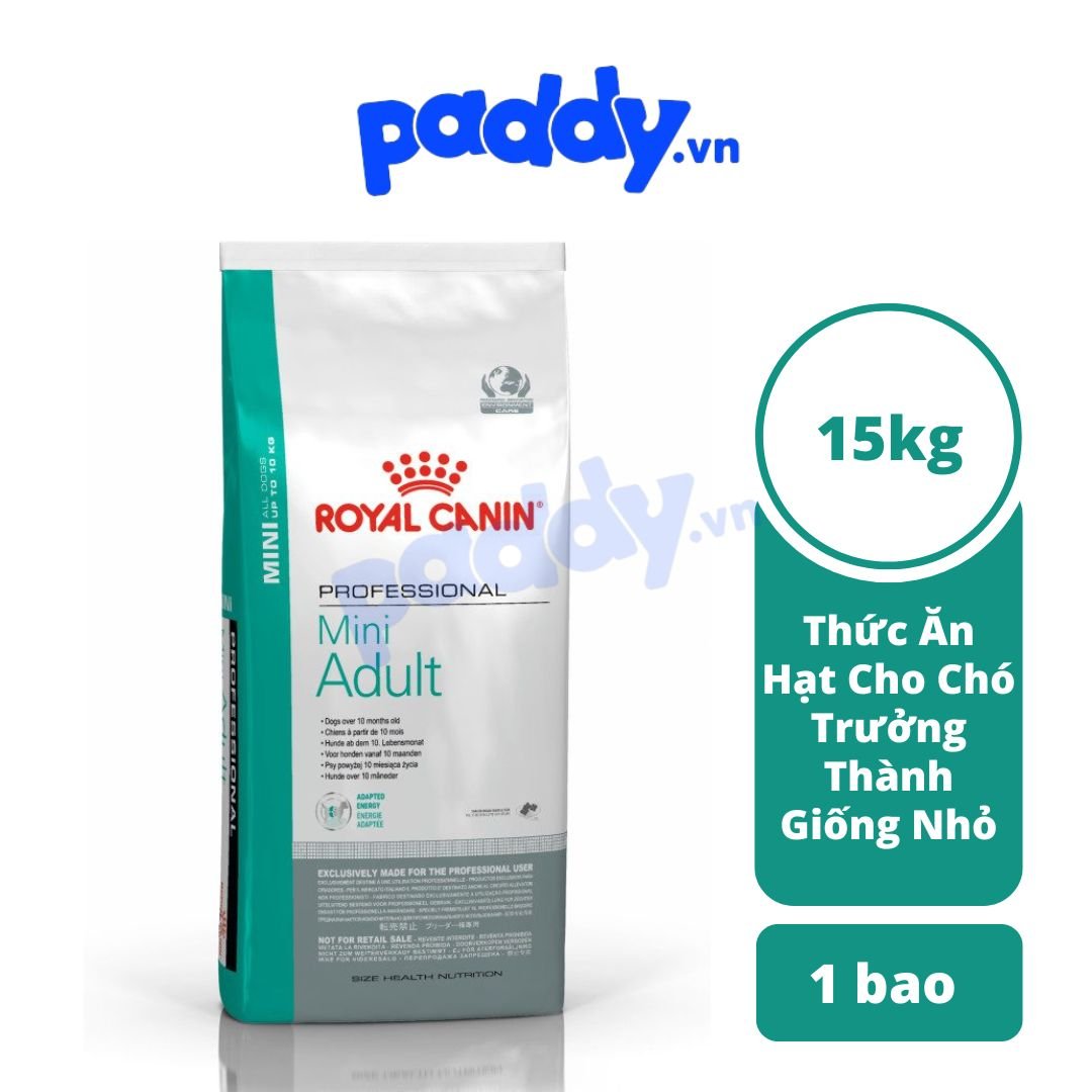 Thức Ăn Hạt Royal Canin Mini Adult Chó Trưởng Thành Giống Nhỏ