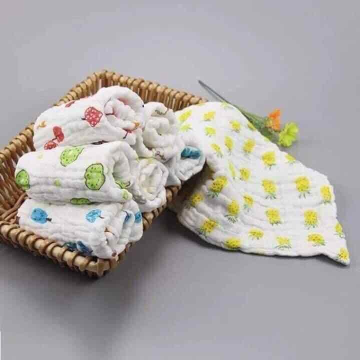 Khăn xô sữa 6 lớp cho bé
