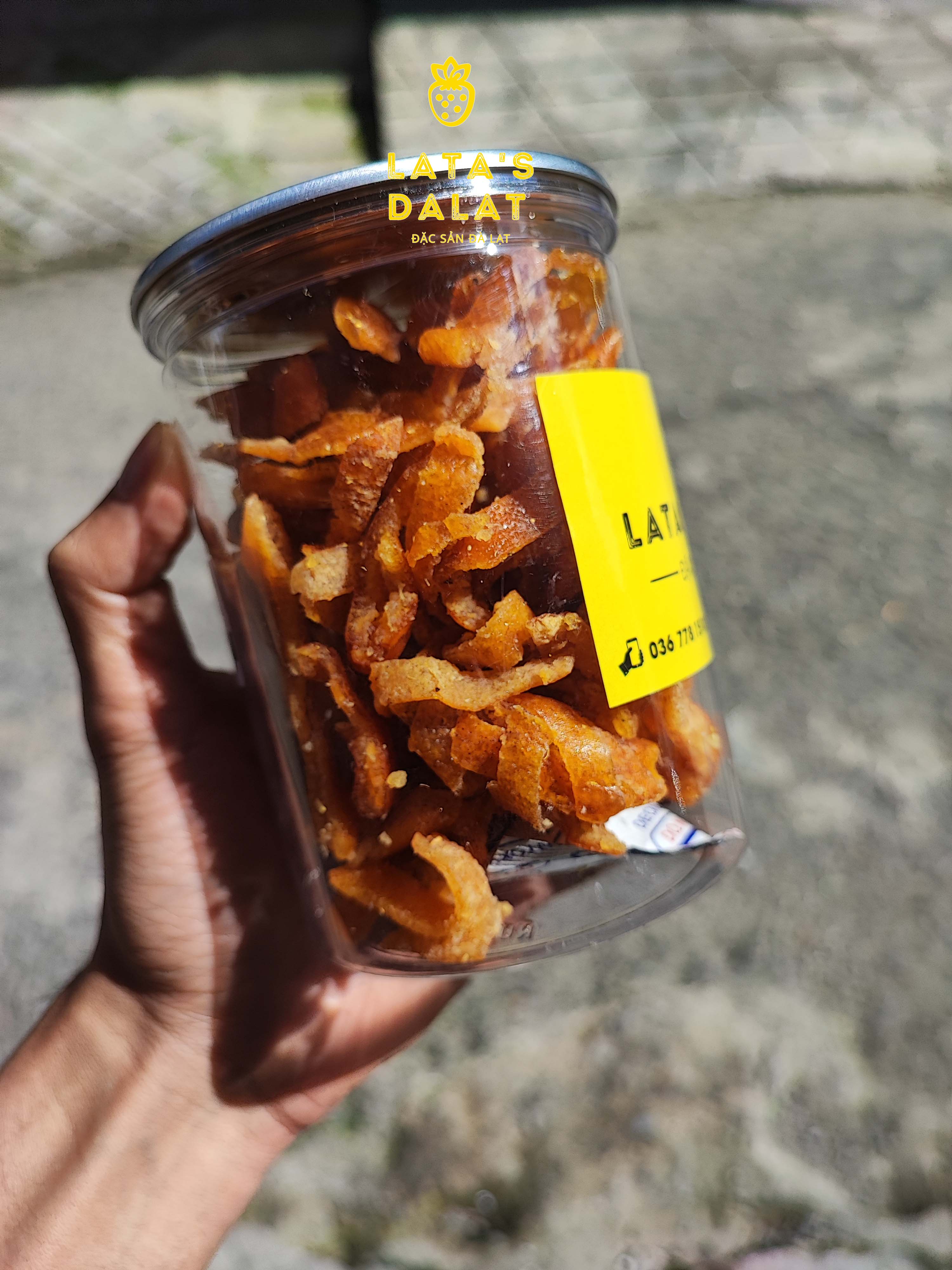 Mứt Trần Bì Cam Thảo (Vỏ Chanh mix Cam Thảo)