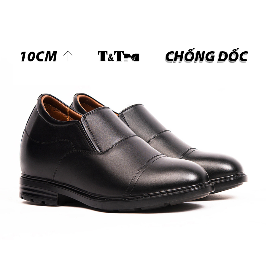 Free shipping 10cm men's sport shoes T & Tra T93 Black