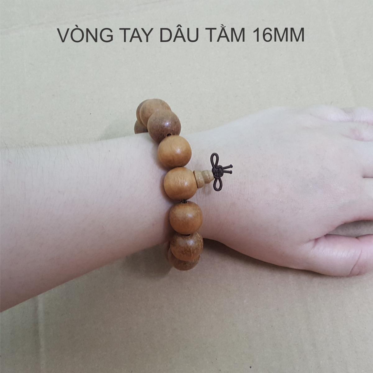[HCM]Vòng tay dâu tằm 16mm