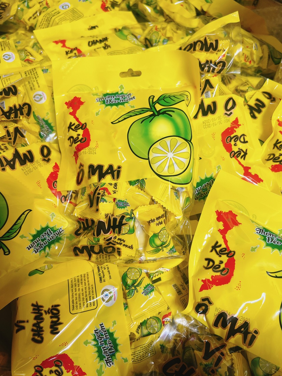 Kẹo ô mai chanh muối 200g/gói