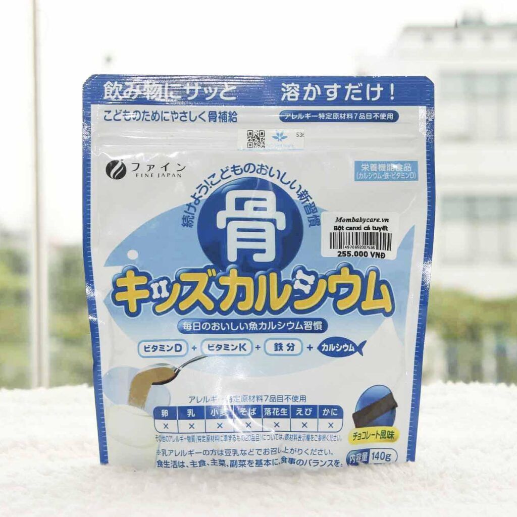 Bột Canxi Cá Tuyết Fine Japan Nhật Bản 140g