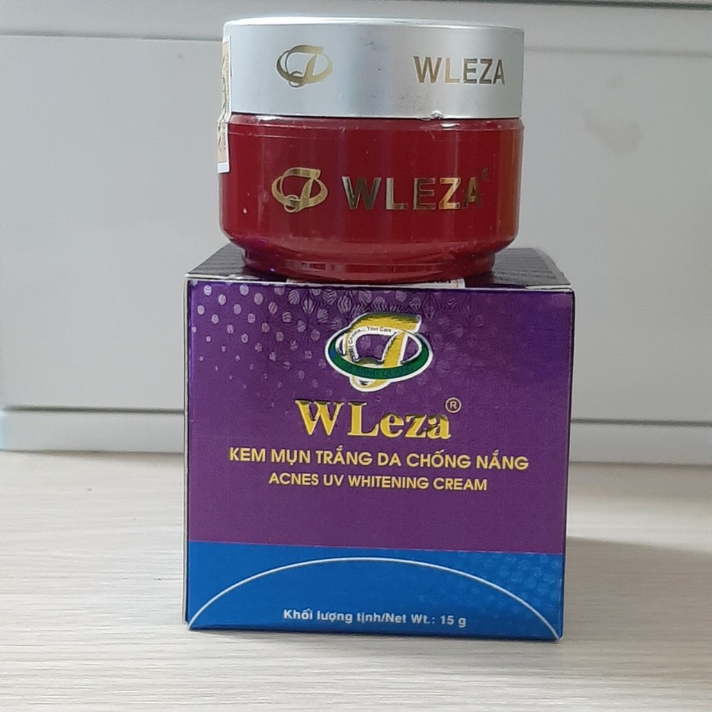 ( hàng Cty)Kem Wleza mụn nám trắng da 15g