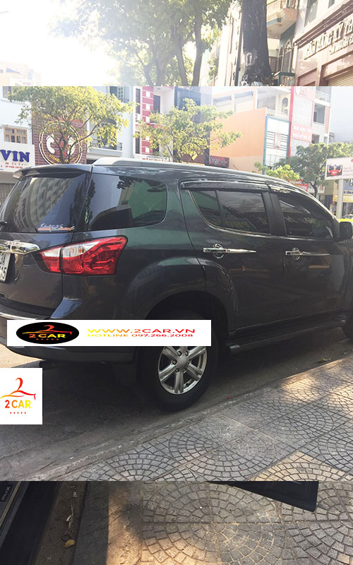 [Rèm Loại 1] Rèm che nắng nam châm xe Isuzu Mux