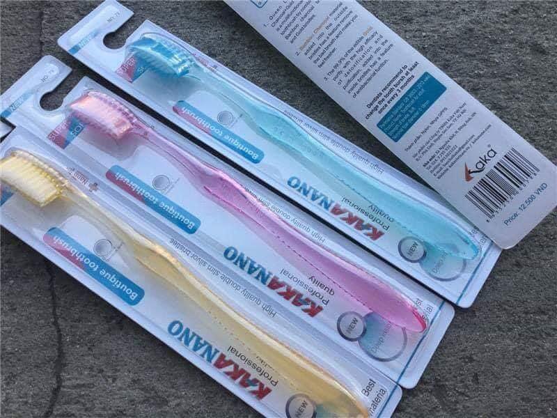 SET 5 Bàn chải KaKaNaNo lông tơ siêu mềm