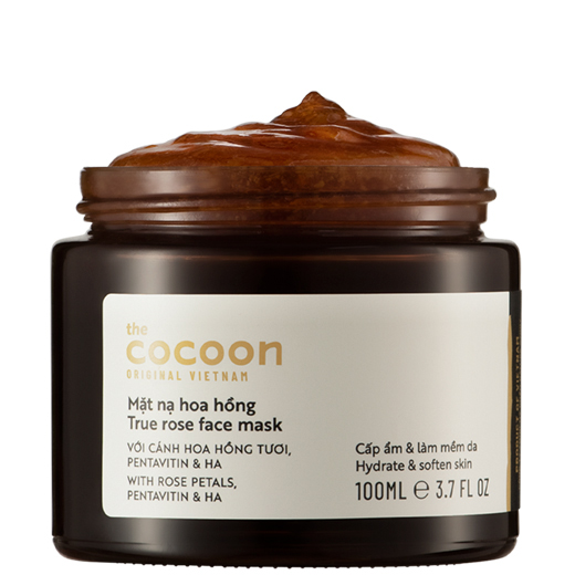 [HCM]Mặt nạ hoa hồng cocoon 30ml - 100m (true rose face mask)