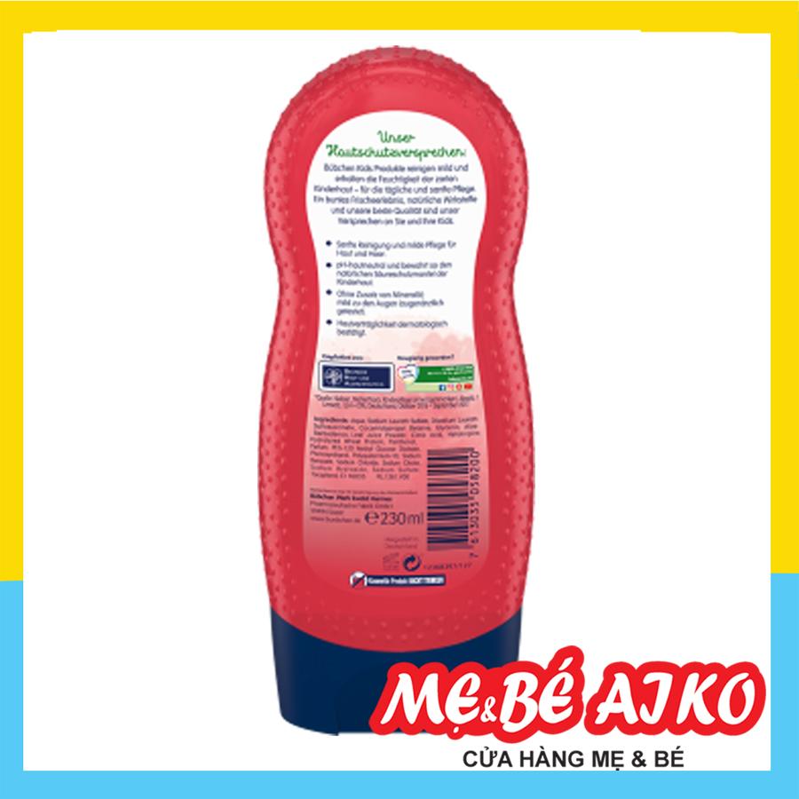 Sữa tắm gội Bubchen - Hương Dâu đất cho bé 230ml