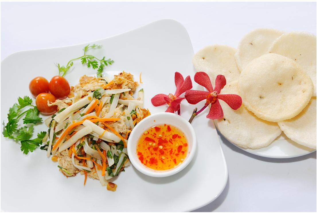 [100g - CHAY] BÁNH PHỒNG CHAY [VN] BÍCH CHI Vegan Chips (halal) (btn-hk)