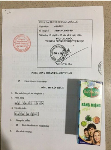 TINH DẦU RĂNG MIỆNG SÂU RĂNG NHIỆT MIÊNG SÚN RĂNG DẠ THẢO LIÊN