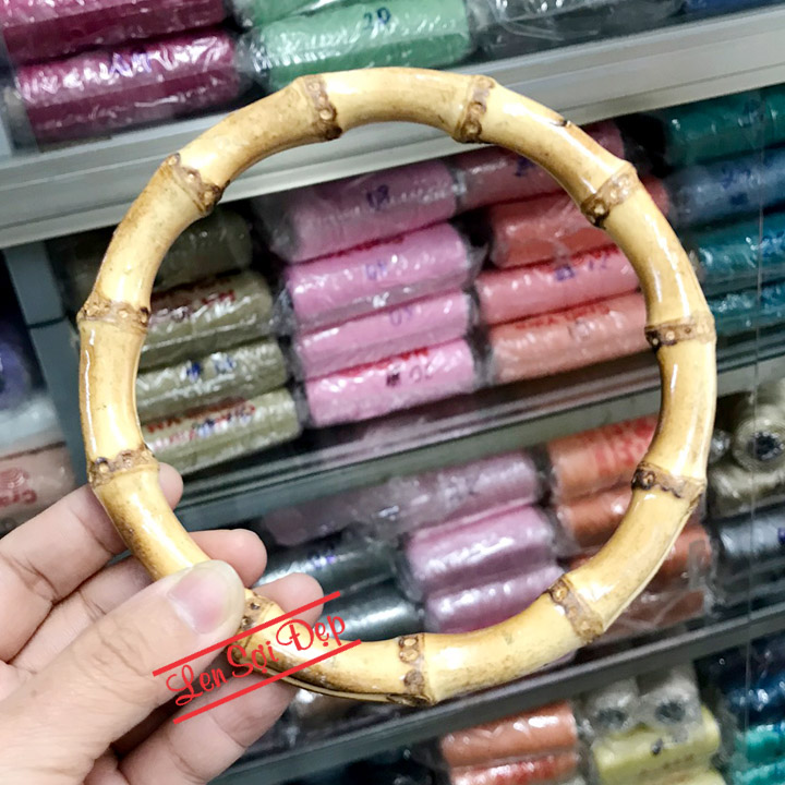 Quai Trúc Làm Giỏ Túi Xách Handmade