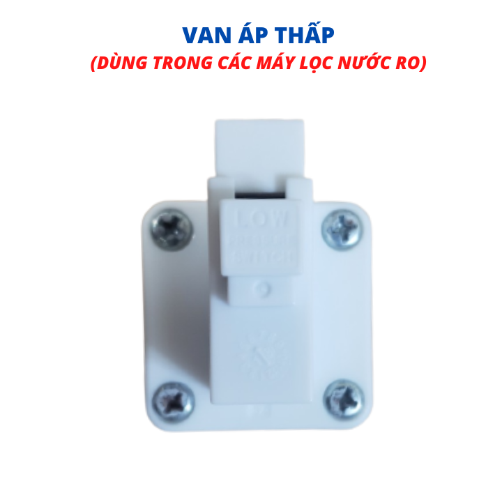 (HCM) Van Áp Thấp Máy Lọc Nước RO - Kết Nối Dây 6mm