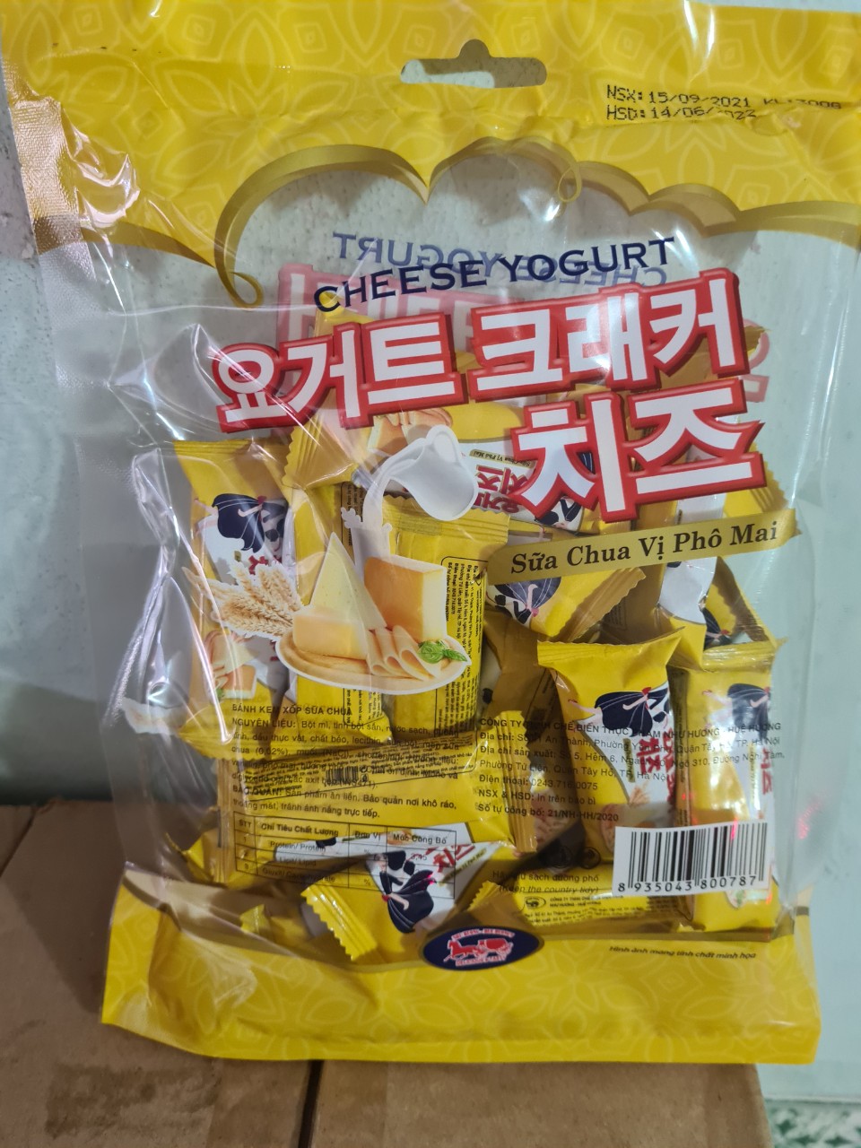 BÁNH MỀM PHỦ KEM SỮA CHUA