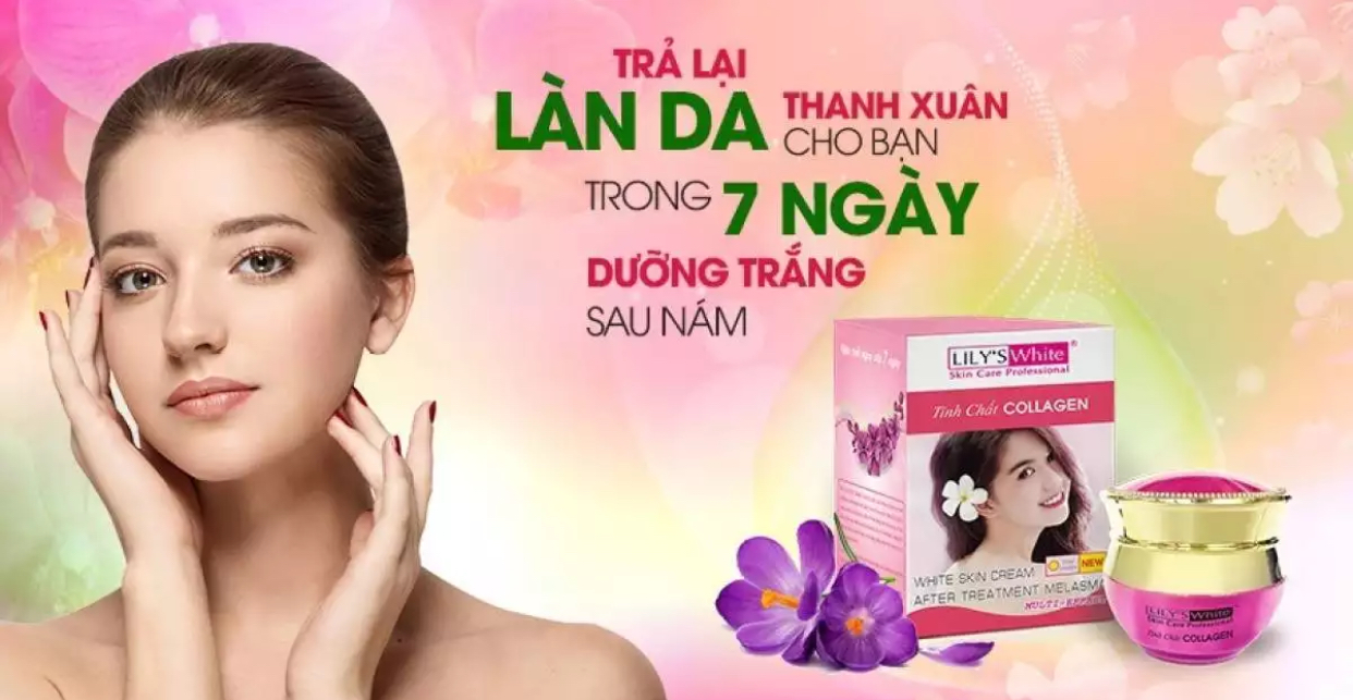 Kem dưỡng trắng da Lily’s White (Tinh Chất Collagen)