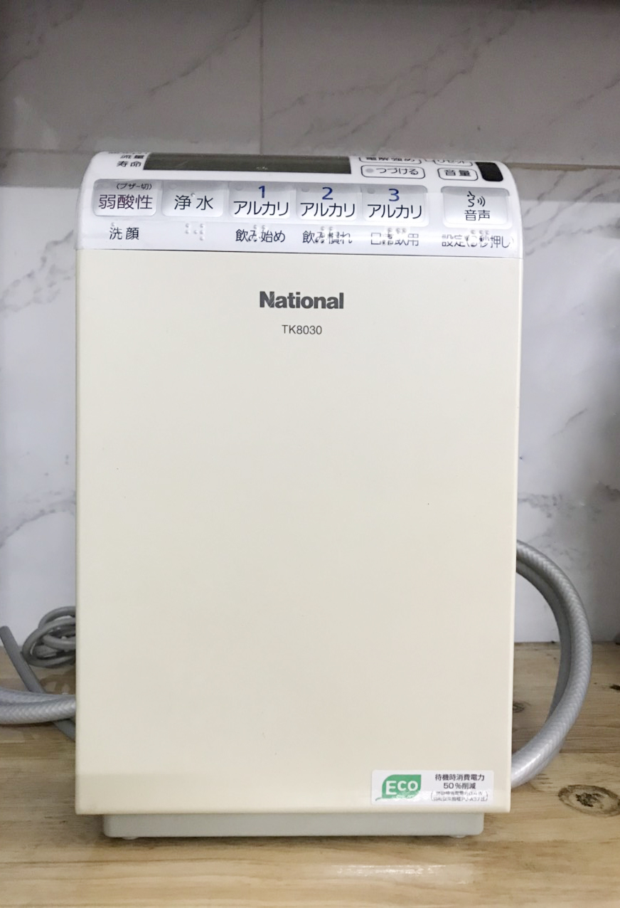 Máy lọc nước điện giải ion kiềm Nhật Bản National  TK8030 [Hàng 2nd]